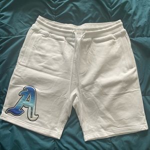 Avirex Logo french terry shorts